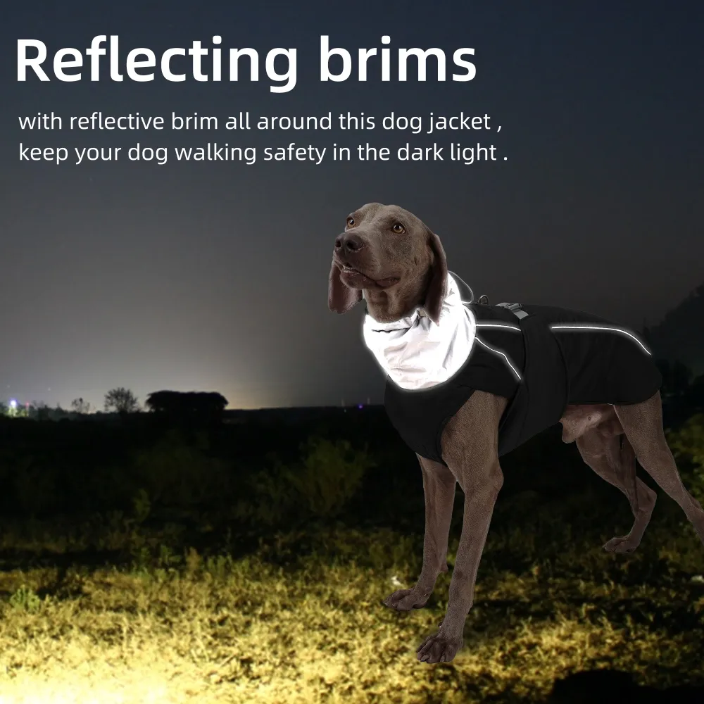 Dog waterproof thickened vest jacket