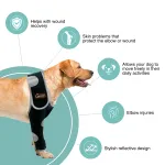 Dog Leg Sleeves For Prevent Licking with Reflective Straps