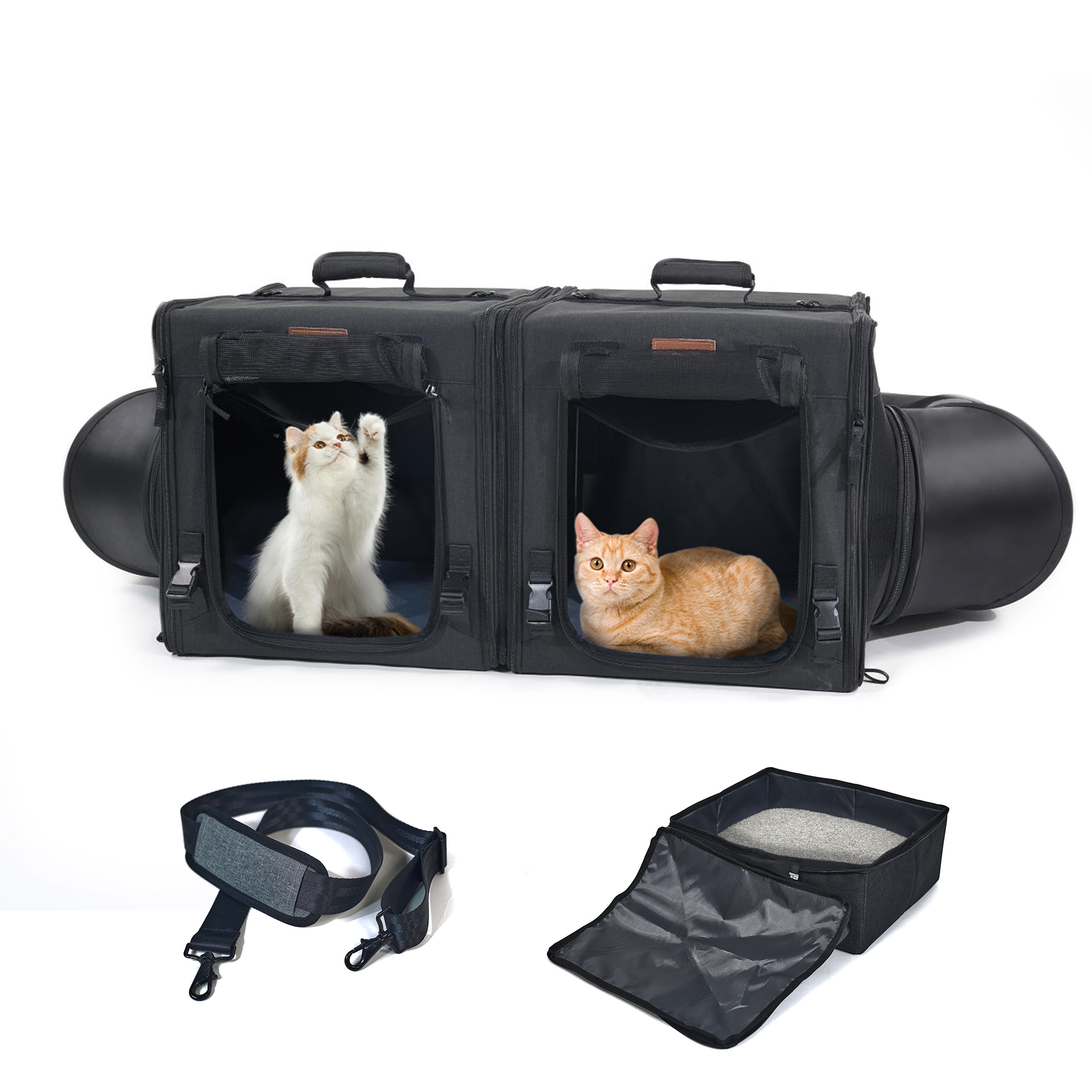 Cat Dog Travel Tunnel Bag