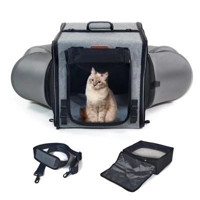 Moysoon Cat Dog Travel Tunnel Bag 02