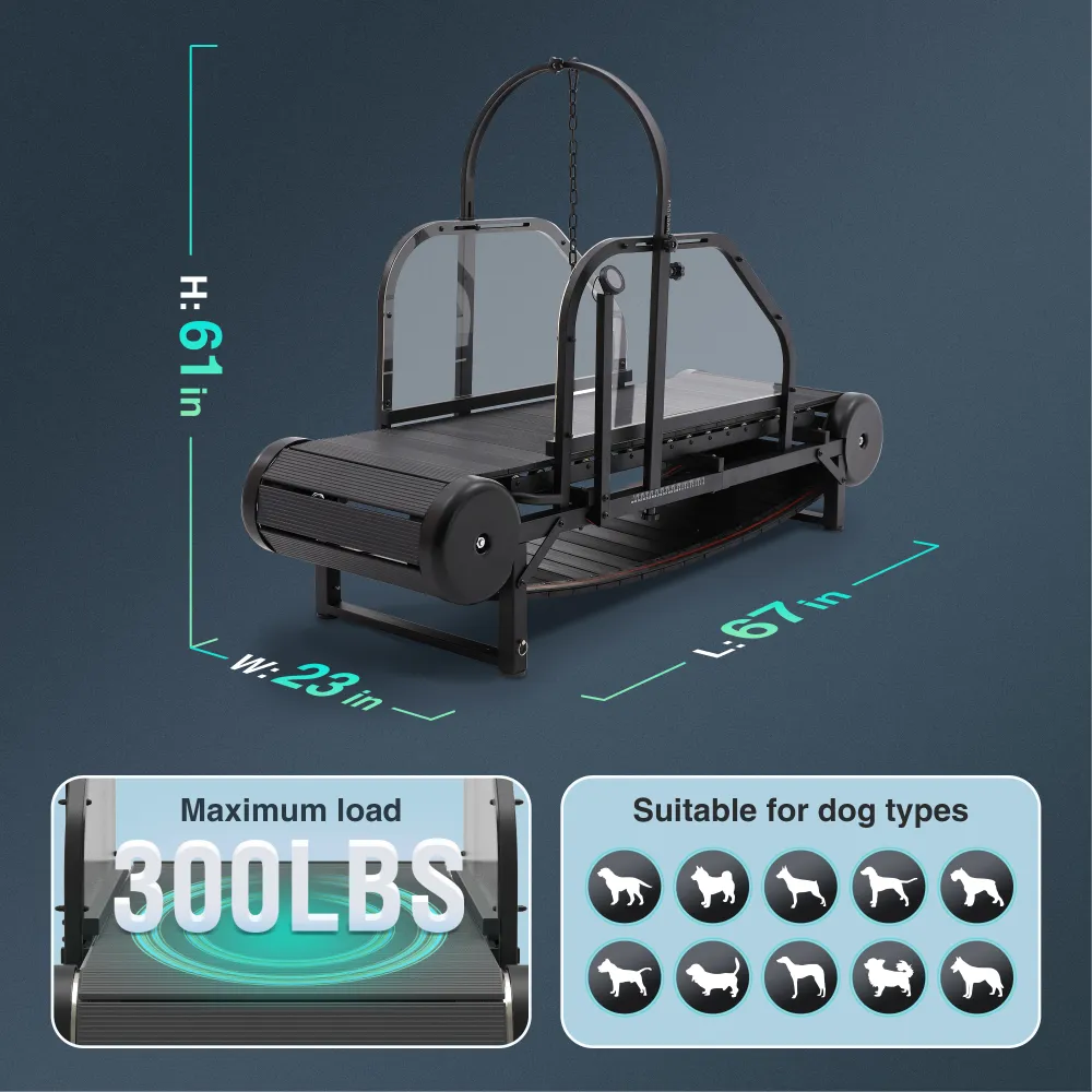 Dog Treadmill with Pedometer