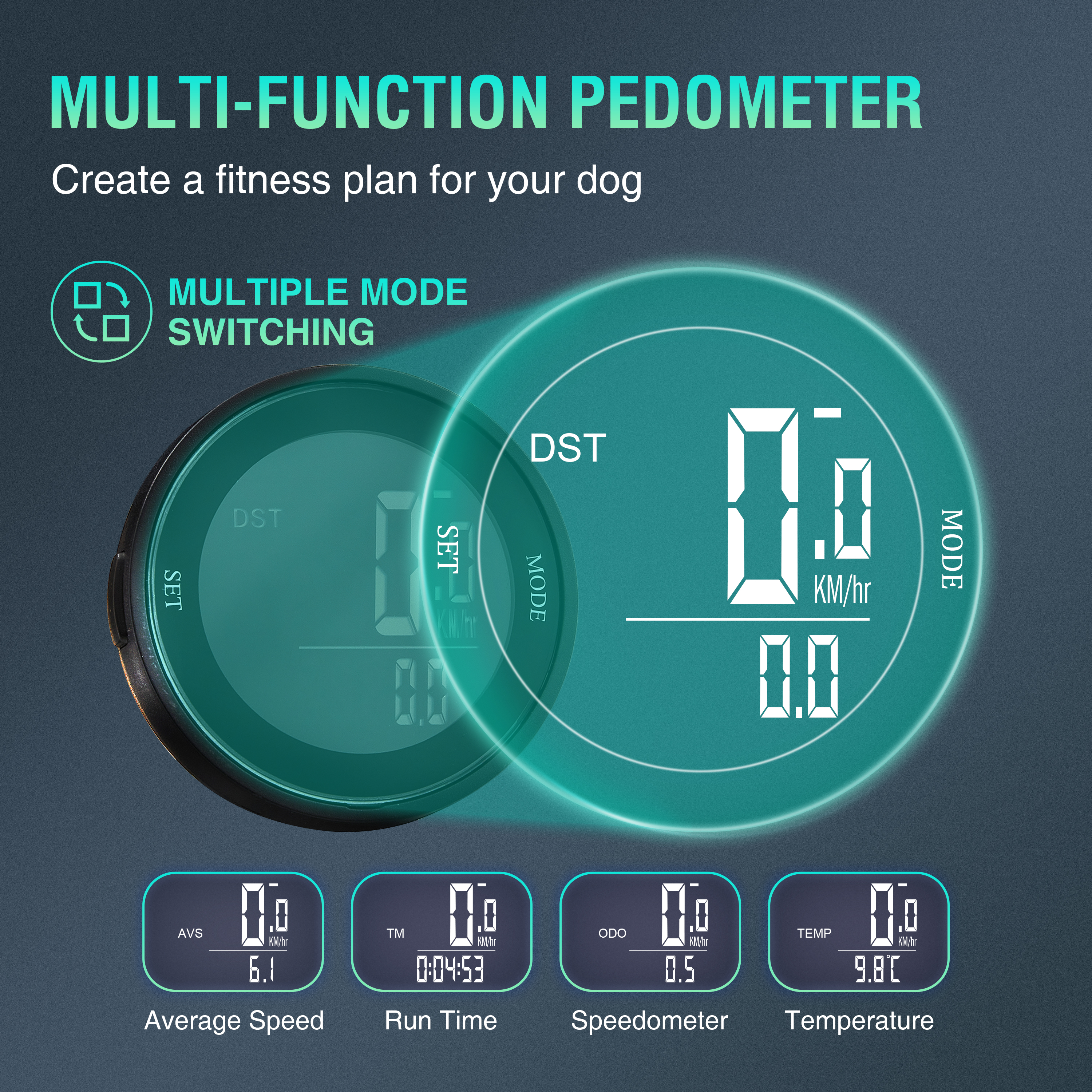 The latest dog treadmill with pedometer