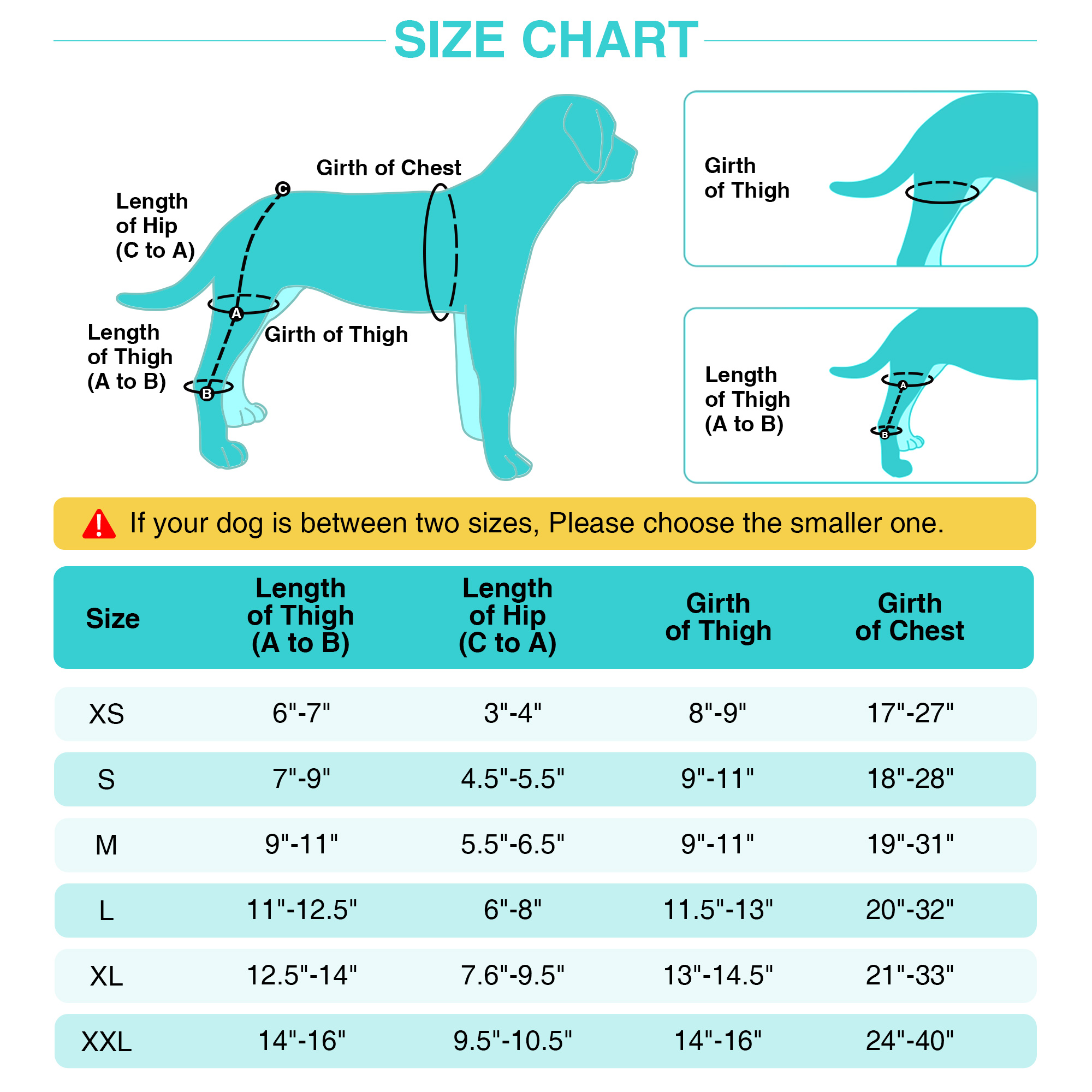 Lispoo Dog Leg Braces For Torn Acl