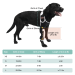Dog Single Leg Sleeves For Prevent Licking with Reflective Straps