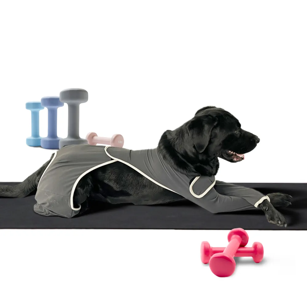 Dog Four Leg Sleeves for Preventing Licking with Yoga fabric