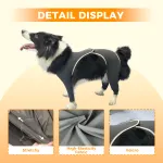 Dog Four Leg Sleeves for Preventing Licking with Yoga fabric