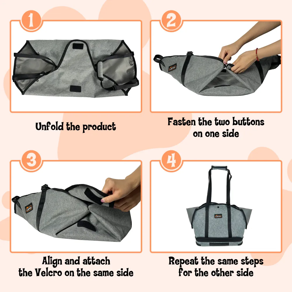 Pet Carrier Purse for Small Dogs and Cats