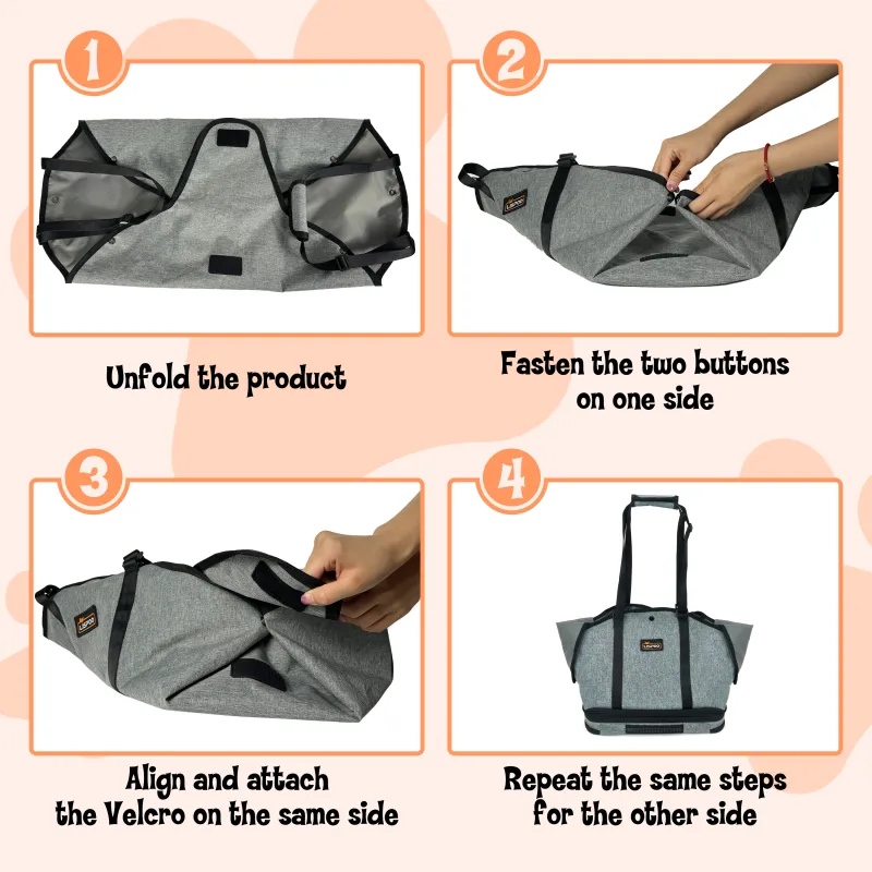 Pet Carrier Purse for Small Dogs and Cats