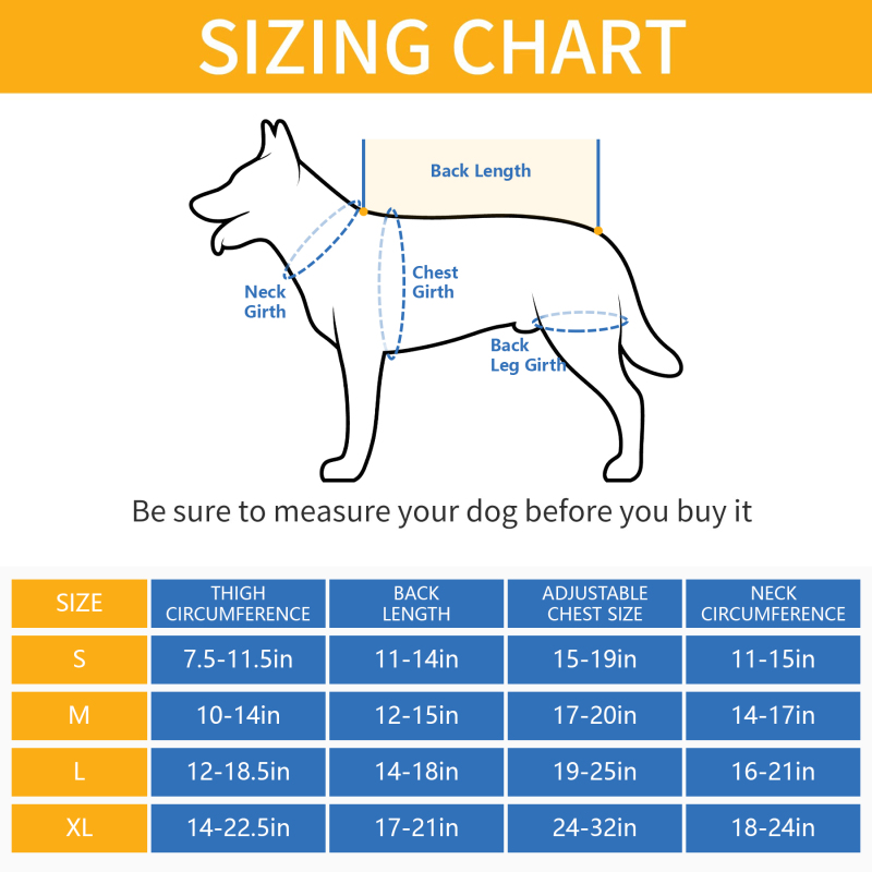 Full Body Lift Harness for Dogs