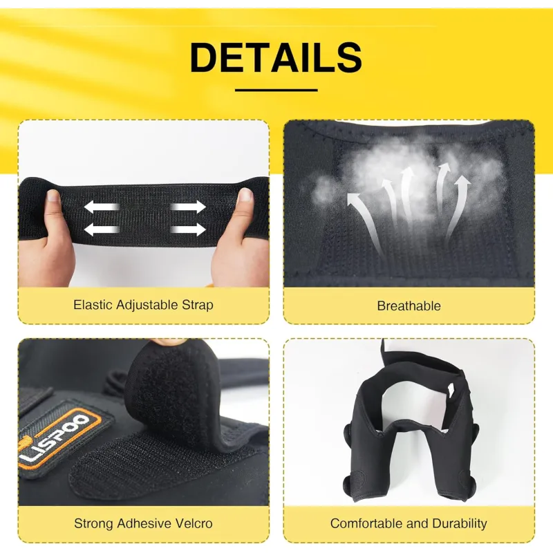 LISPOO Dog Elbow Braces For Offers Elbow Support And Protection