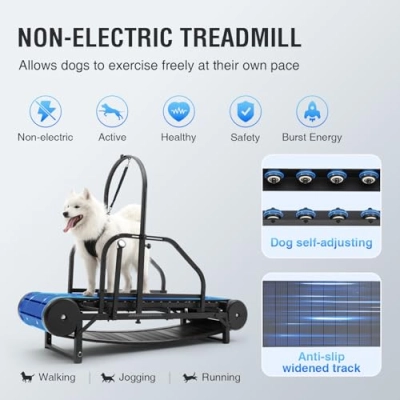 Dog Treadmill for Large/Medium Dogs Used Indoor Home Up to 300LBS 02