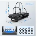 Dog Treadmill for Large/Medium Dogs Used Indoor Home Up to 300LBS