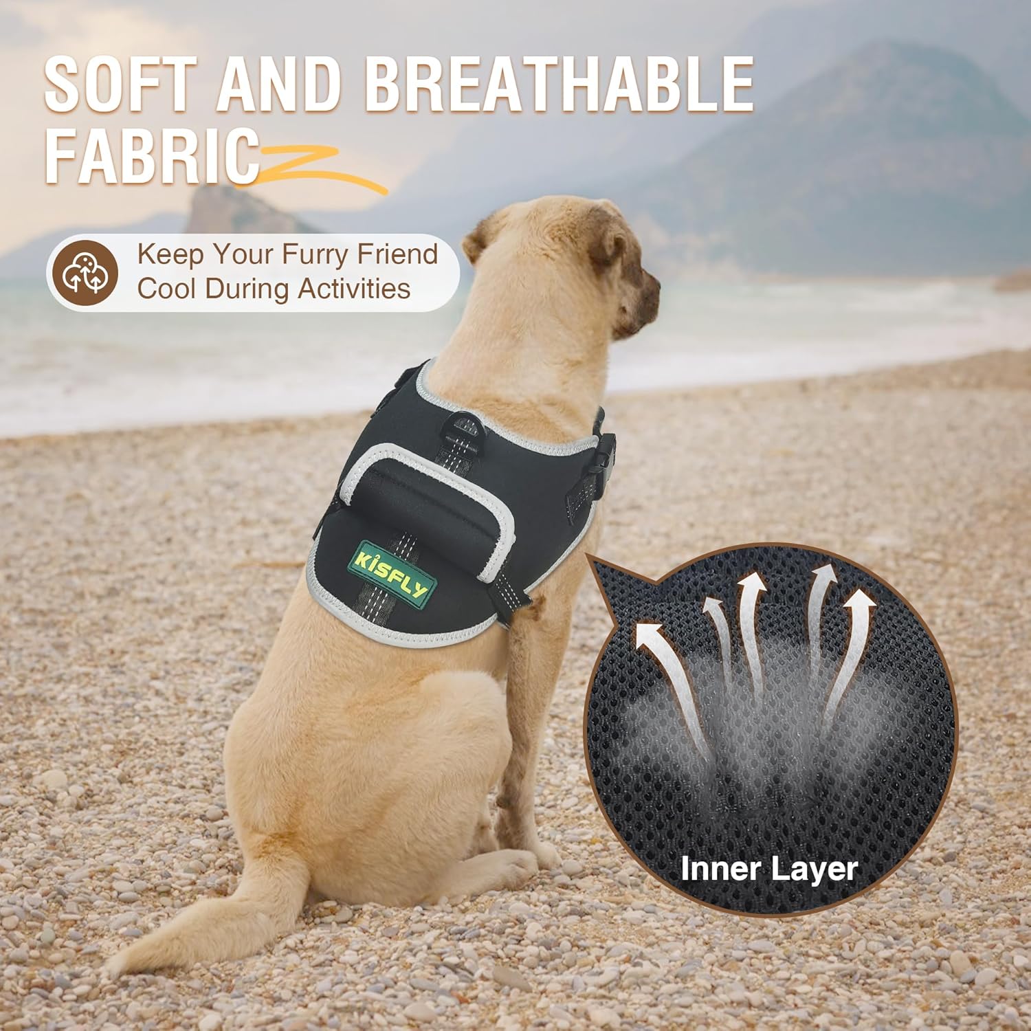 Dog No-Pull Reflective Harness