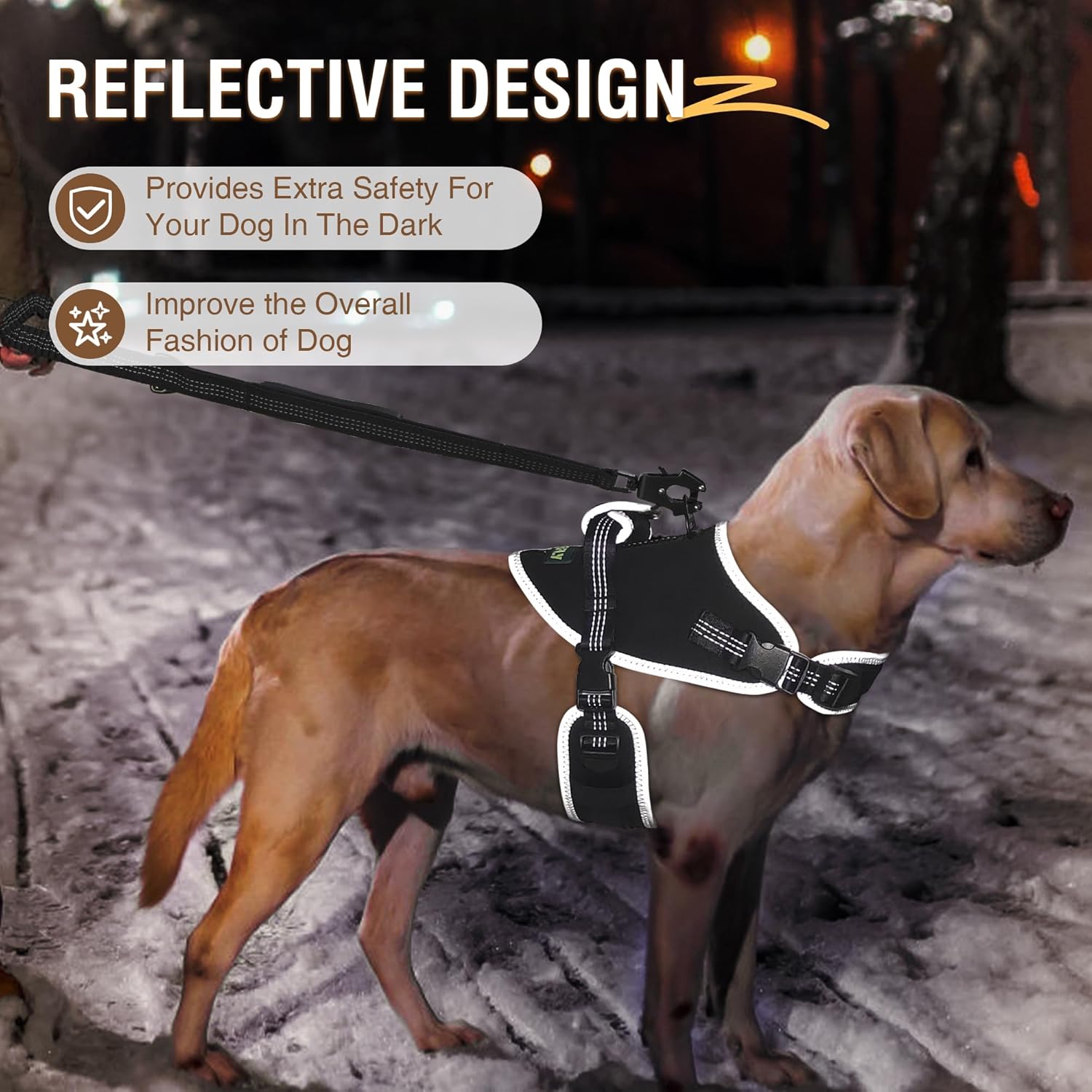 Dog No-Pull Reflective Harness