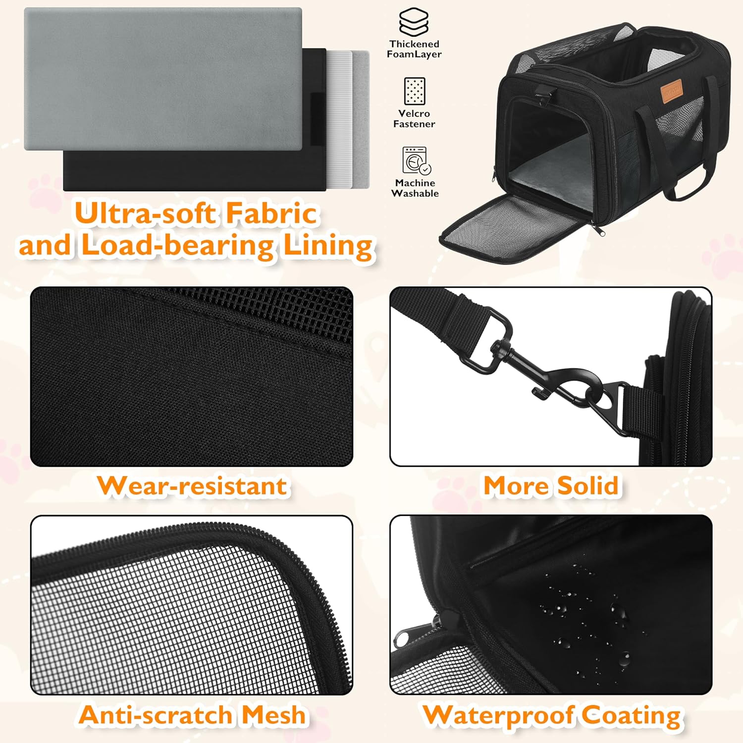 Tsa Approved In-Cabin Pet Carrier