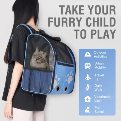 Portable Pet Backpack for Cats, Dogs and Small Animals 02