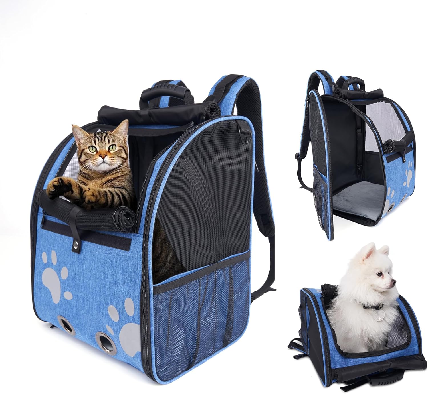 Portable Pet Backpack for Cats, Dogs and Small Animals