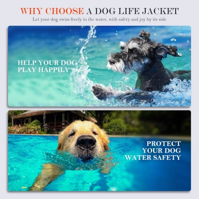 Comfortable Life Jacket for Dogs 02