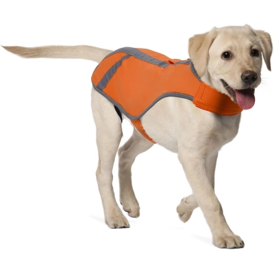 Dog Reflective Work Vest High Visibility Jacket 01