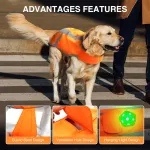 Dog Reflective Work Vest High Visibility Jacket