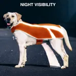 Dog Reflective Work Vest High Visibility Jacket