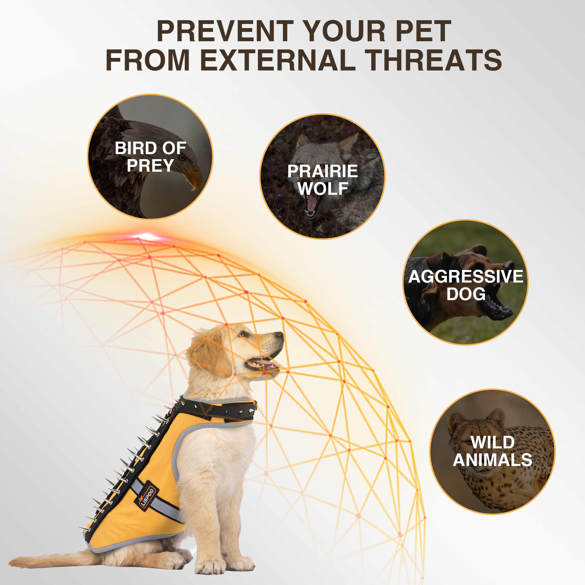 Field Protection Vest for Small and Medium Dogs