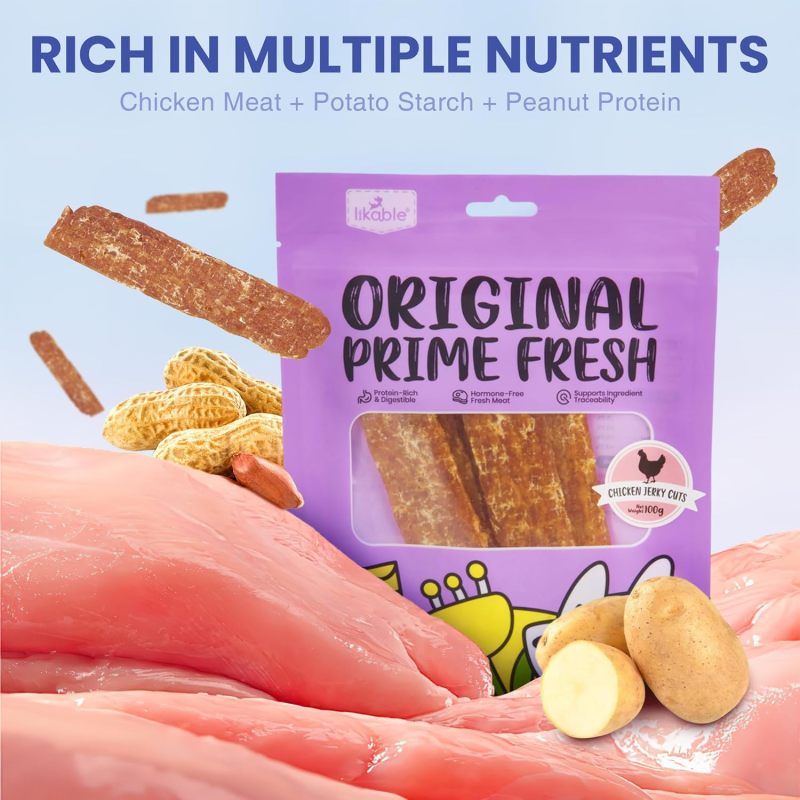 Flavored Meat Snacks for Dogs