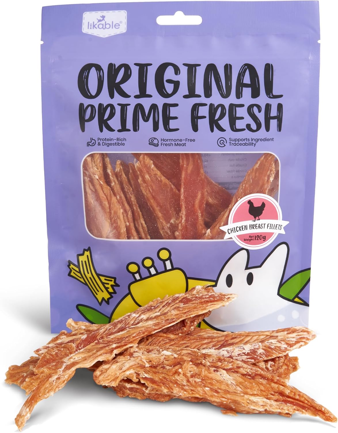 Whole Cut Chicken and Duck Dog Snacks