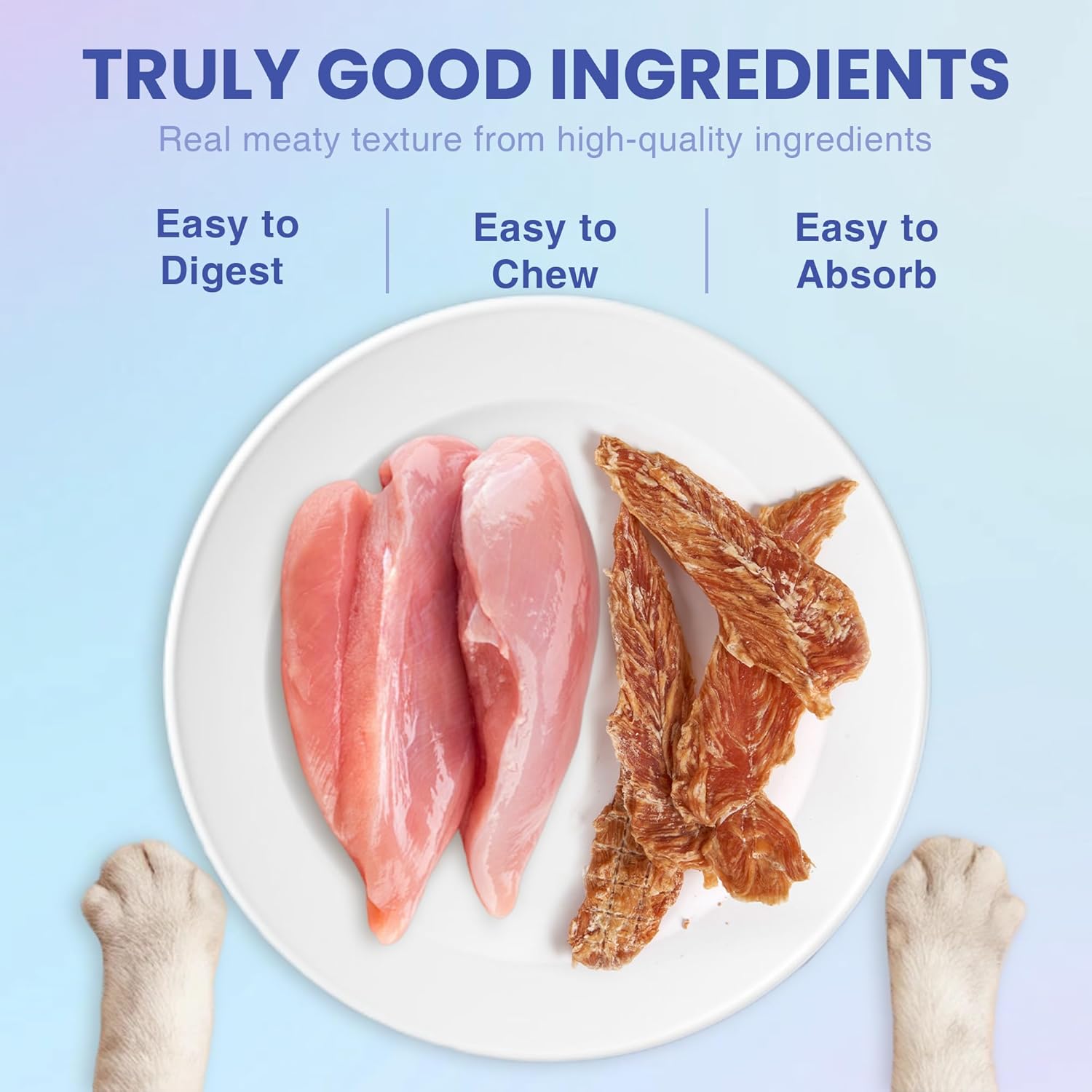 Whole Cut Chicken and Duck Dog Snacks