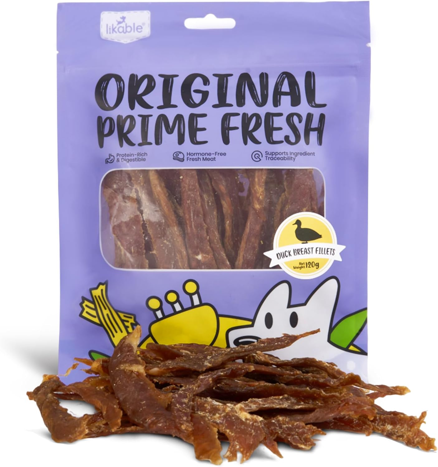 Whole Cut Chicken and Duck Dog Snacks