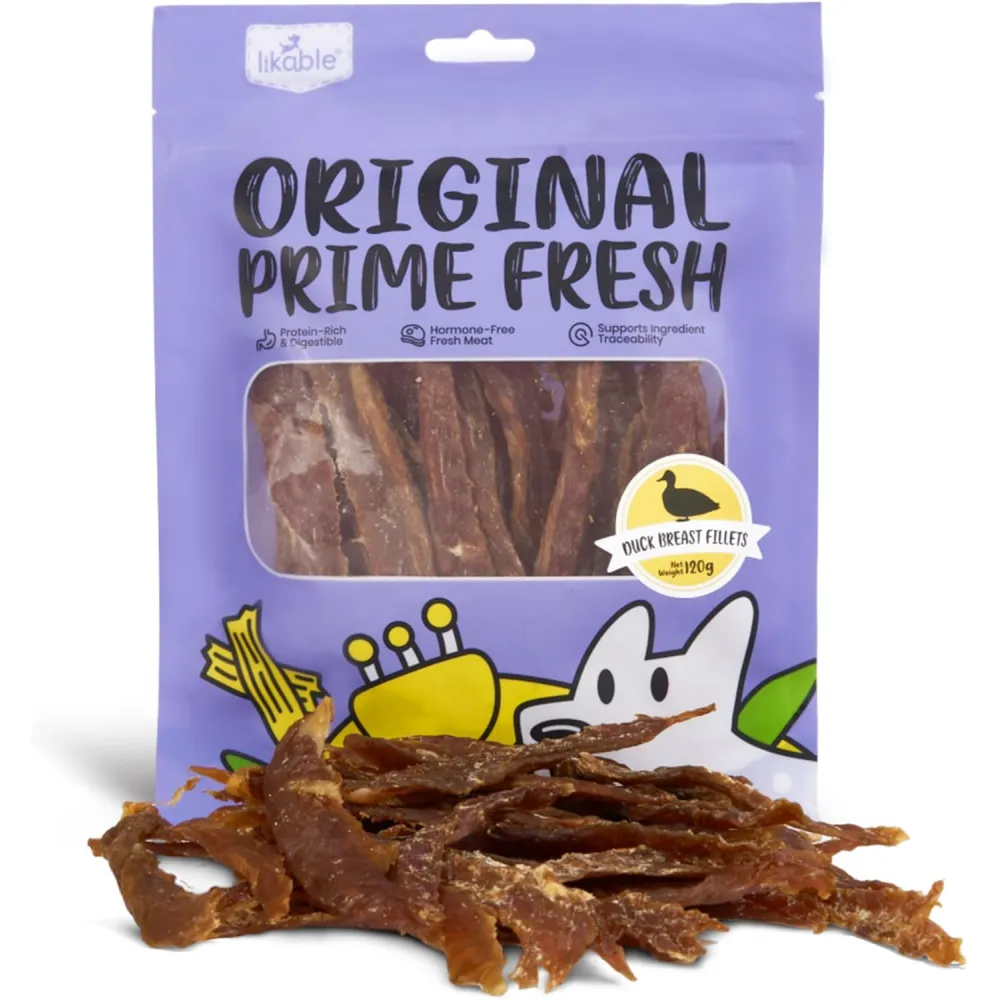 Whole Cut Chicken and Duck Dog Snacks