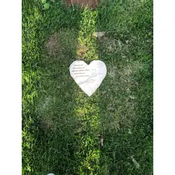 Heart-shaped Dog Headstone Monument Customizable review CLP