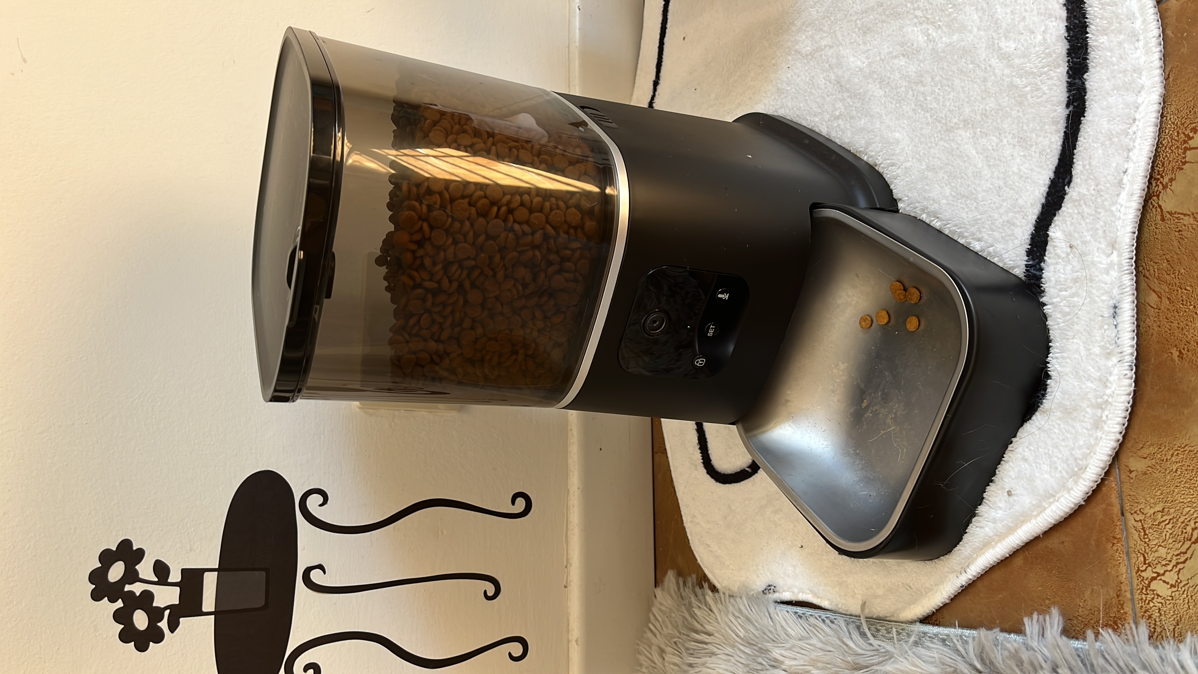 Cat & Dog Automatic Feeder With HD Camera 6L review Laila 01