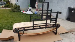 LISPOO Dog Slat Mill for Indoor & Outdoor review Kedrick Fergsuon