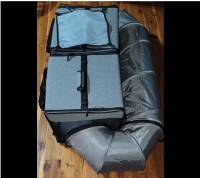 Moysoon Cat Dog Travel Tunnel Bag review 5