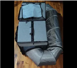 Moysoon Cat Dog Travel Tunnel Bag review atmj 06