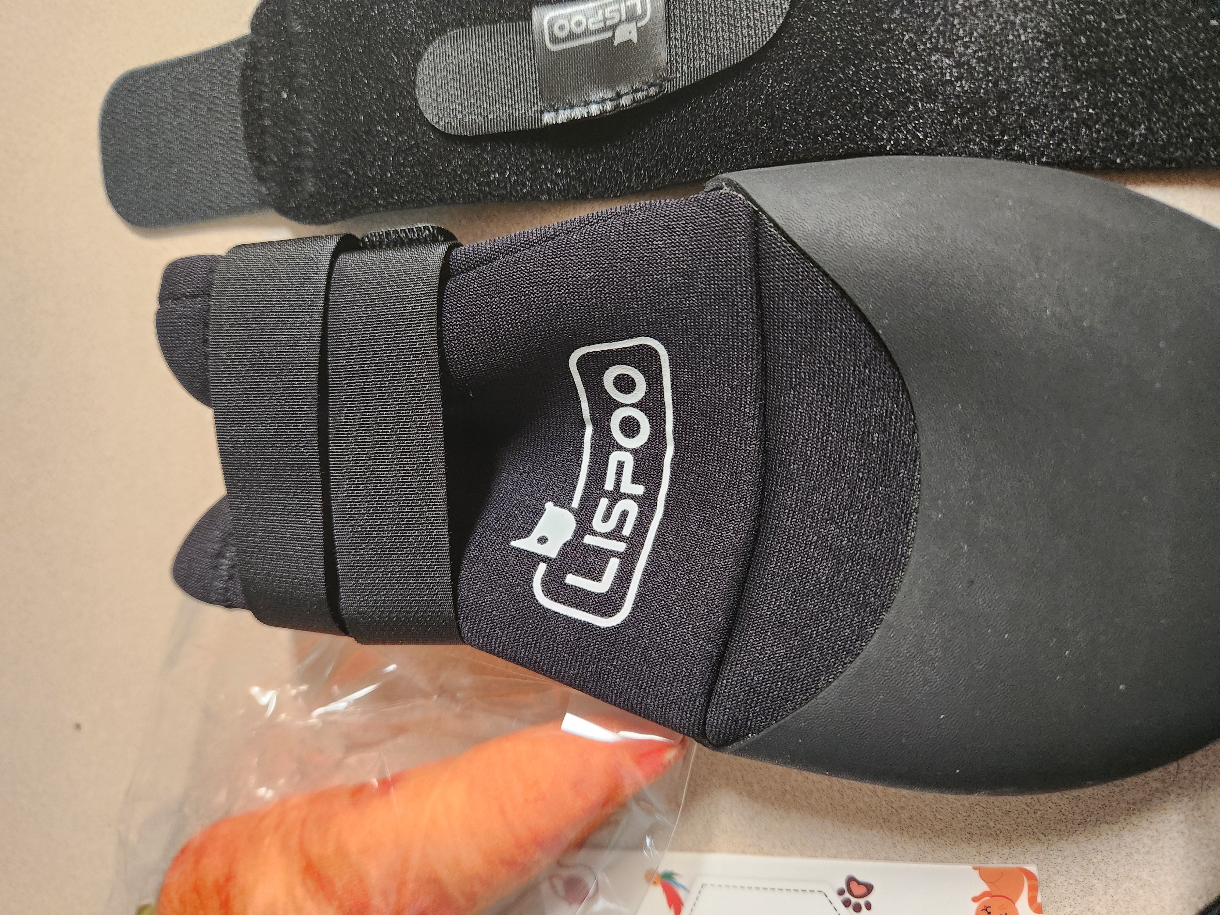 LISPOO Dog Paw Protection Boots review 1