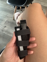 Chihuahua Leg Brace with Reflective Metal Support review 2