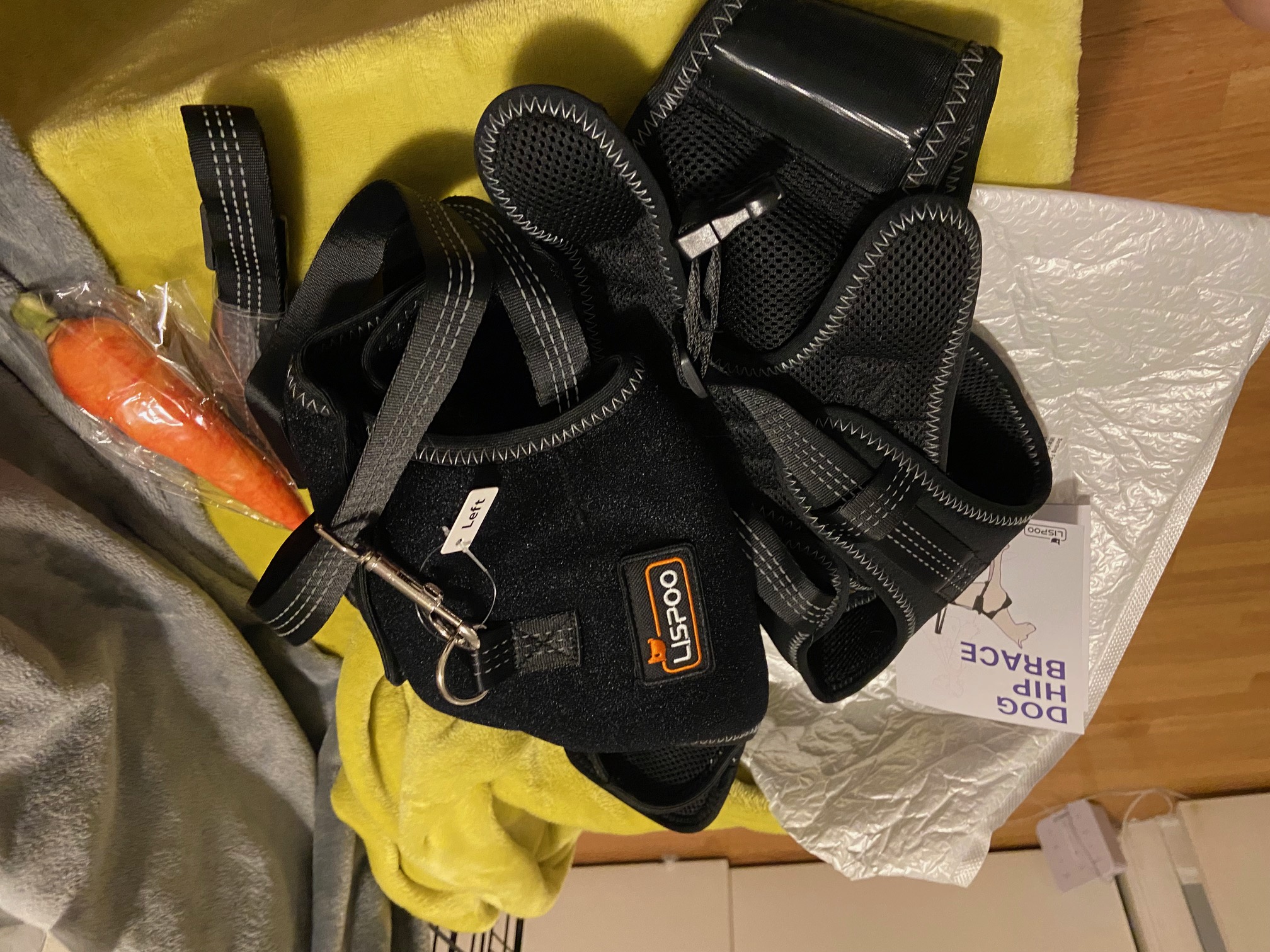 LISPOO Dog Hip Dysplasia Brace with Handle review 1