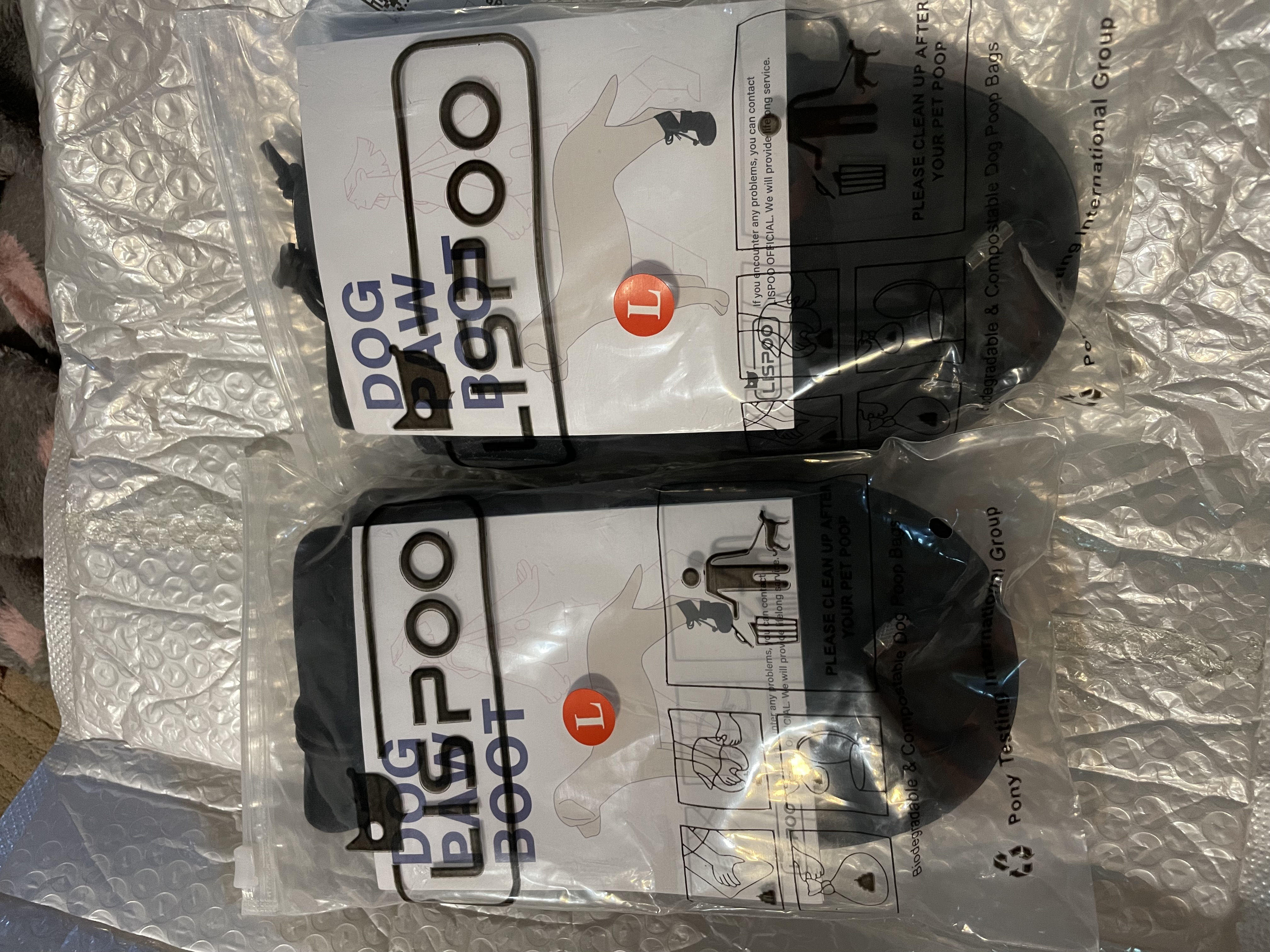 LISPOO Dog Paw Protection Boots review 0