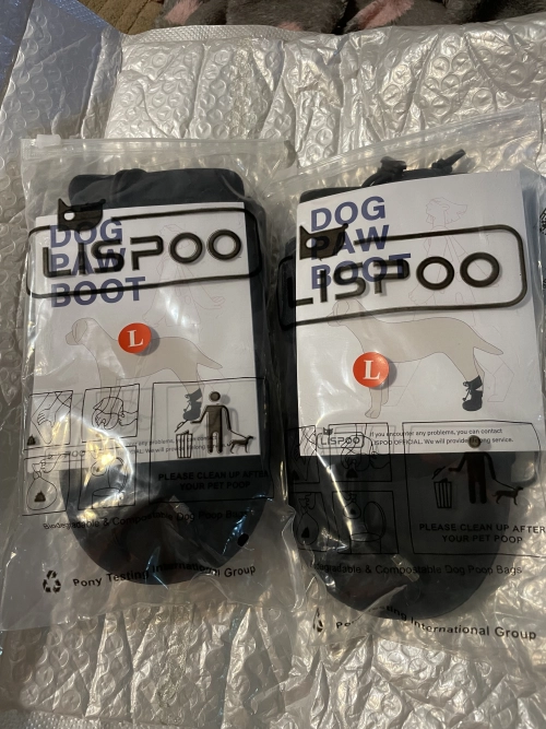 LISPOO Dog Paw Protection Boots review 
