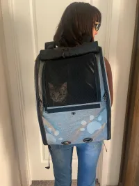 Portable Pet Backpack for Cats, Dogs and Small Animals review 0