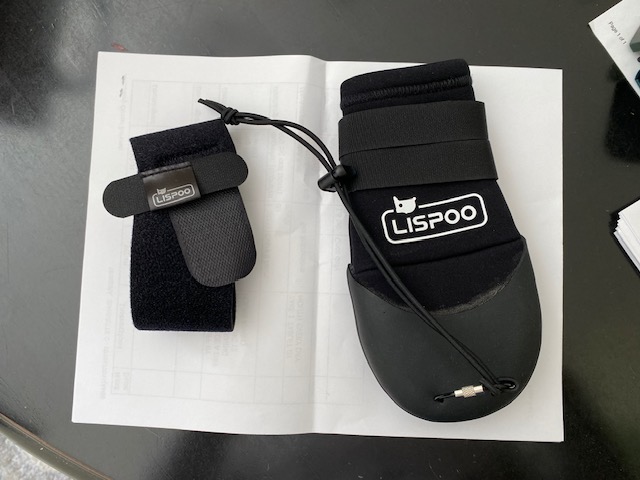 LISPOO Dog Paw Protection Boots review Prudence North 01