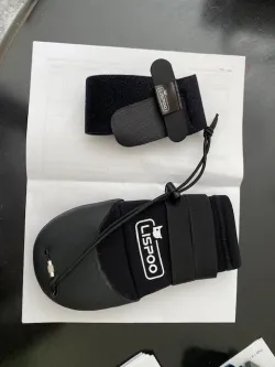LISPOO Dog Paw Protection Boots review Prudence North 01
