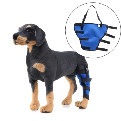 Dog Brace Support Hind Leg Blue 01