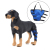 Dog Brace Support Hind Leg Blue