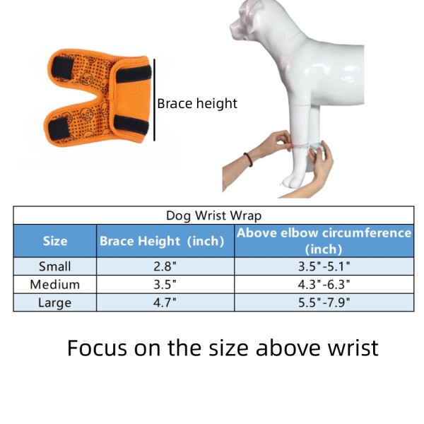Dog Wrist Wrap