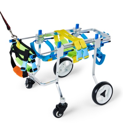 Lightweight Quad Wheelchair for Small Dogs