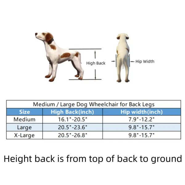 Best Medium & Large Dog Wheelchair for Back Legs | LOVEPLUSPET