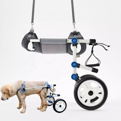 Fodable Large Dog Wheelchair for Back Legs
